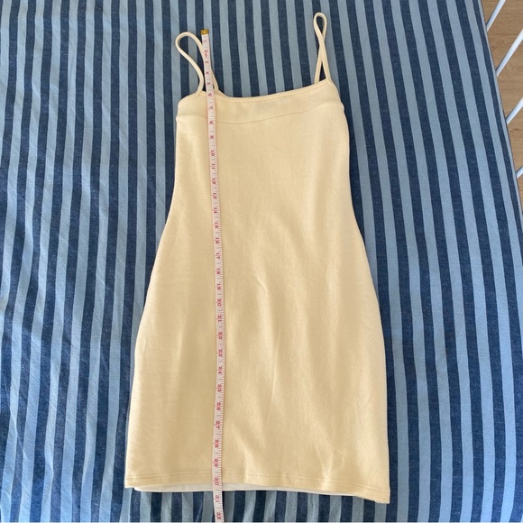 NWT Reformation Chloe Knit Shrug Dress Set in 'Custard' Size XS - Picture 11 of 16